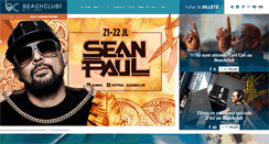 Desktop Screenshot of beachclub.com