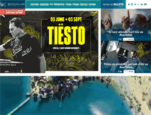 Tablet Screenshot of beachclub.com